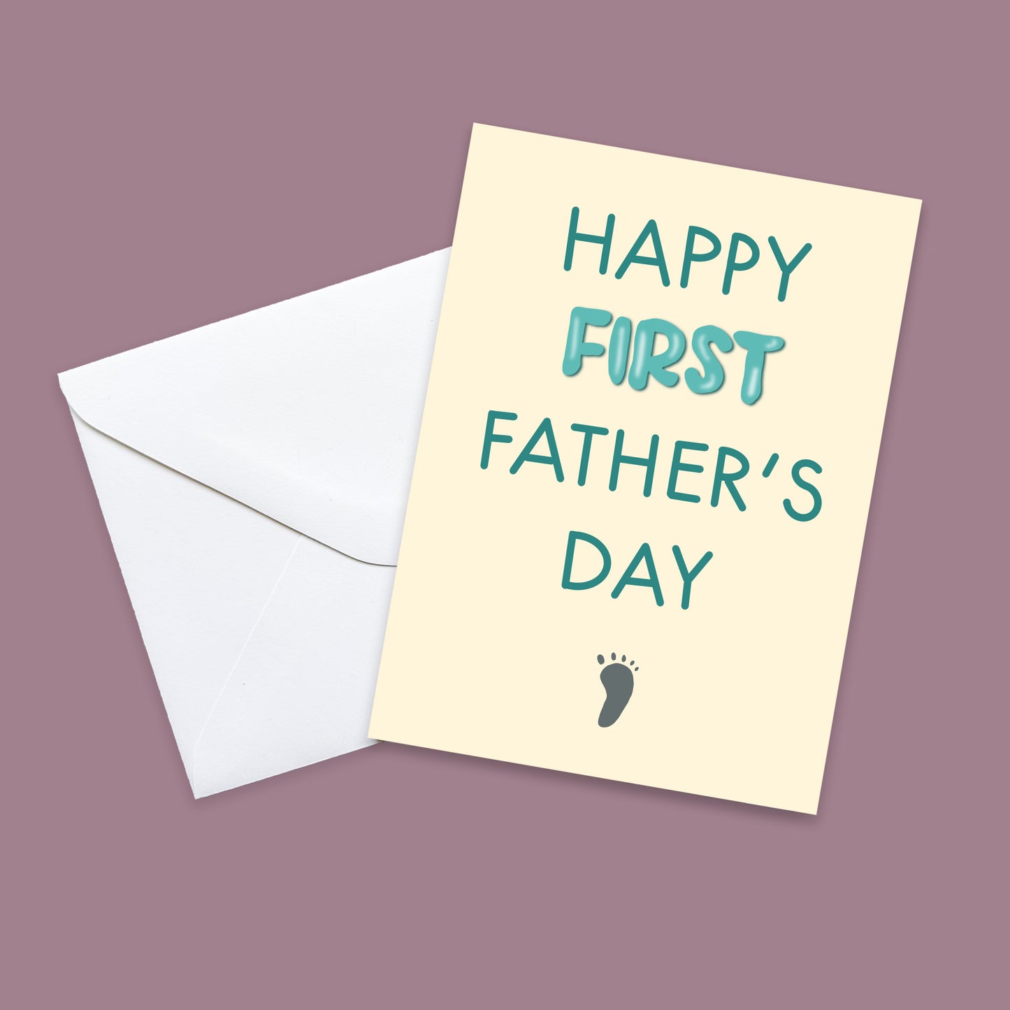 First Father's Day Card