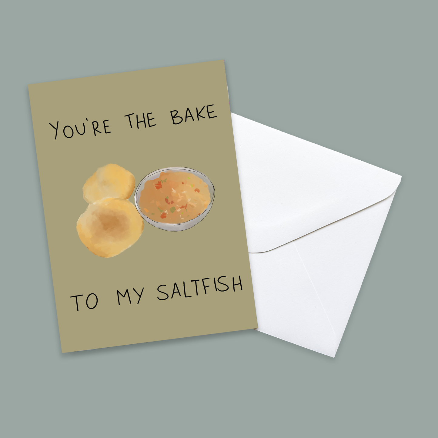 Bake to my Saltfish Card