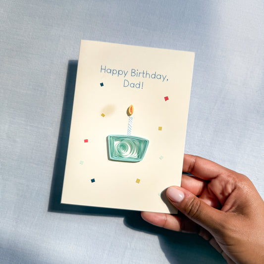 Happy Birthday Cake Card