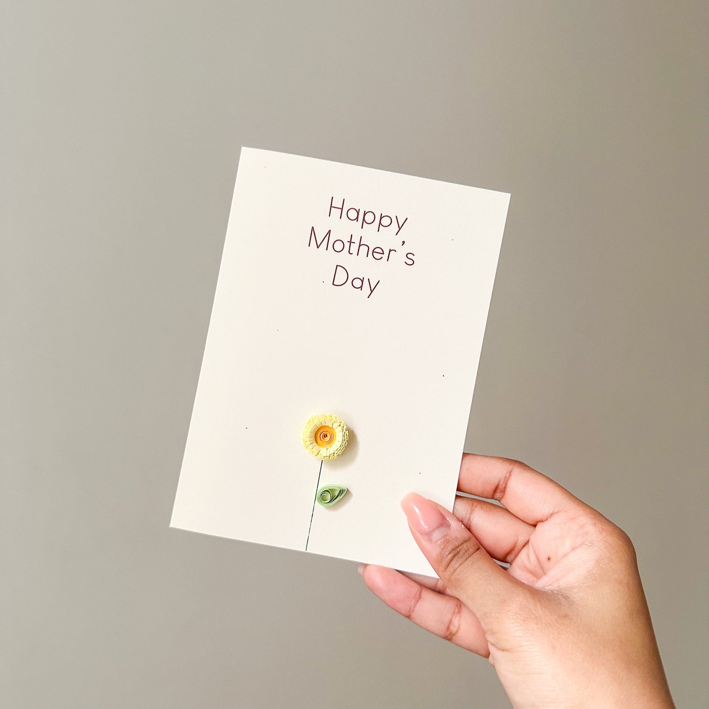 Mother's Day Floral Card