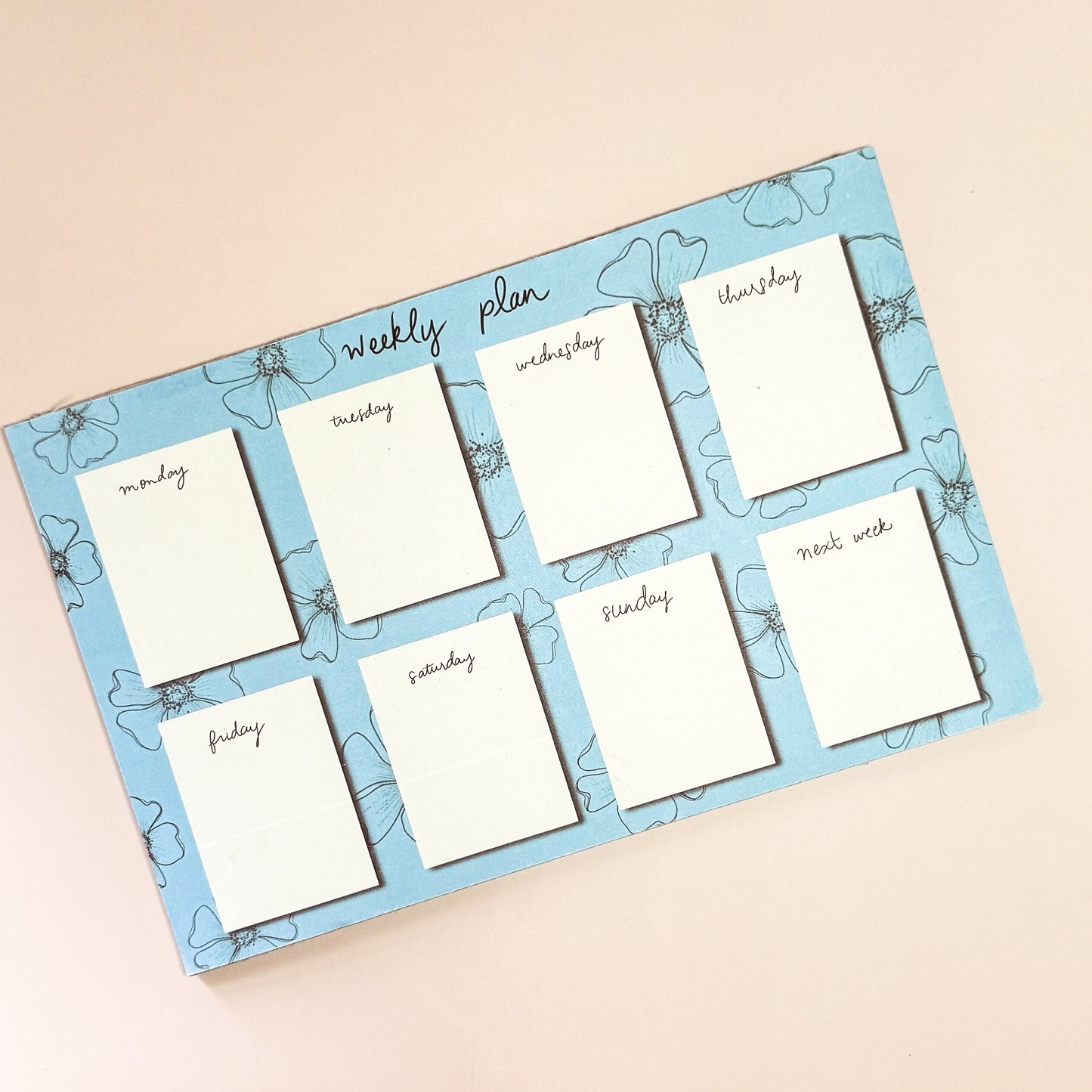 Blue Skies & Butter Days Notepad
