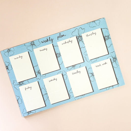 Blue Skies & Butter Days Notepad