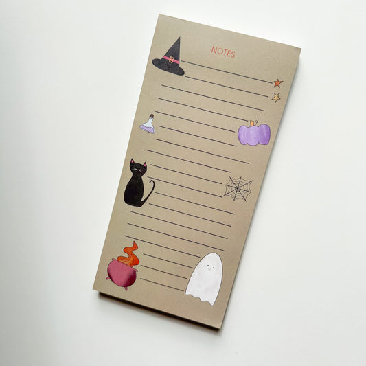 Halloween Notepad