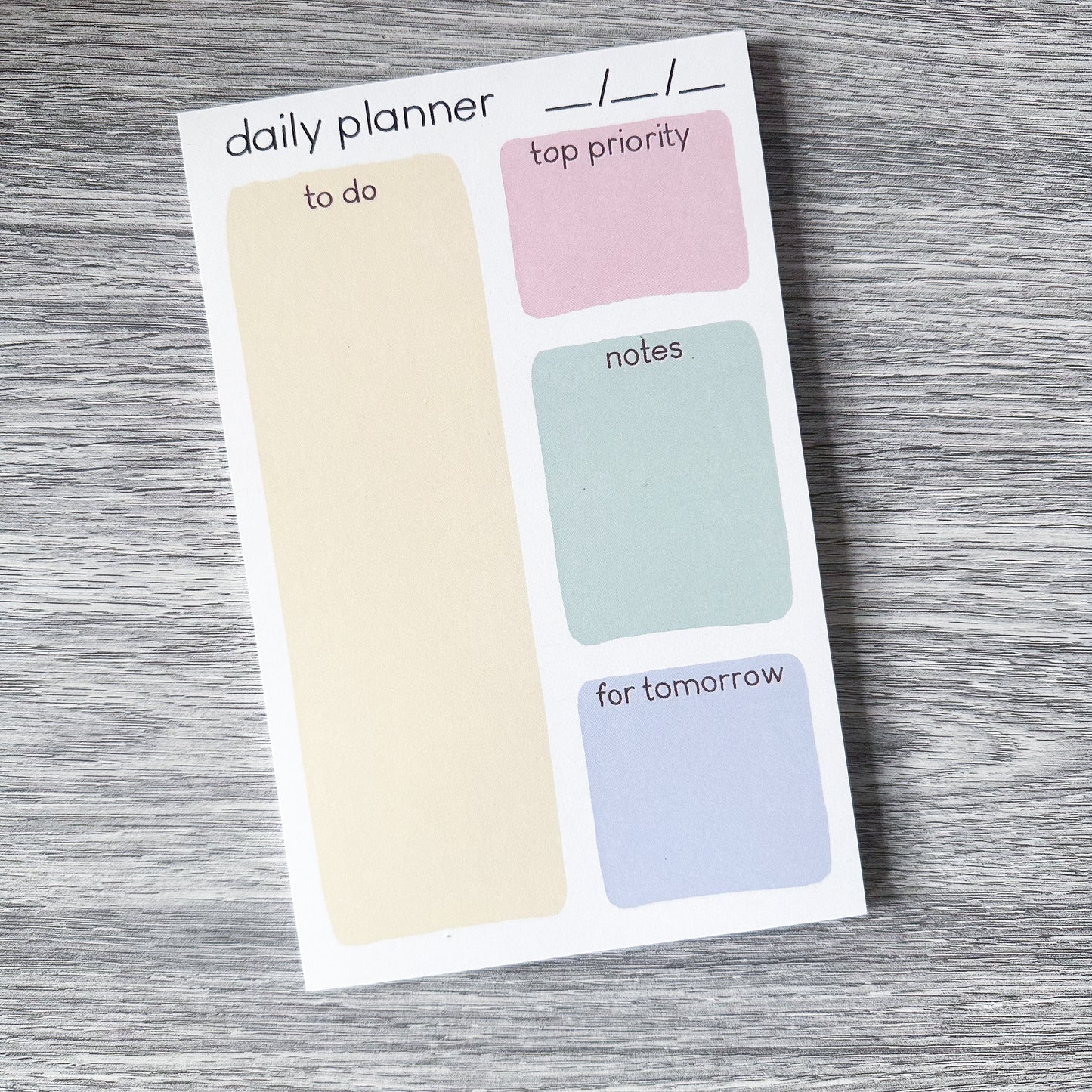 Daily Planner Notepad