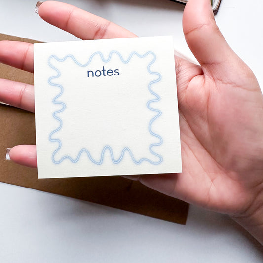 Blue Notes Mini Memo Pad