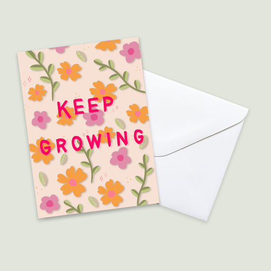 Keep Growing Card Just Because – Greetings From Nai