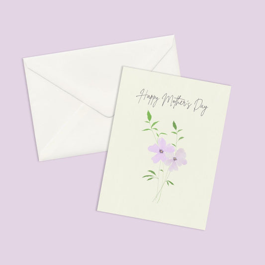 Radiant Florals for Mom Card
