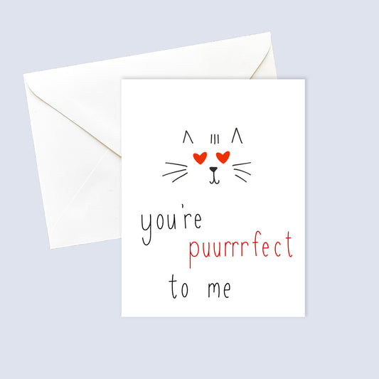 Puurrrfect Card