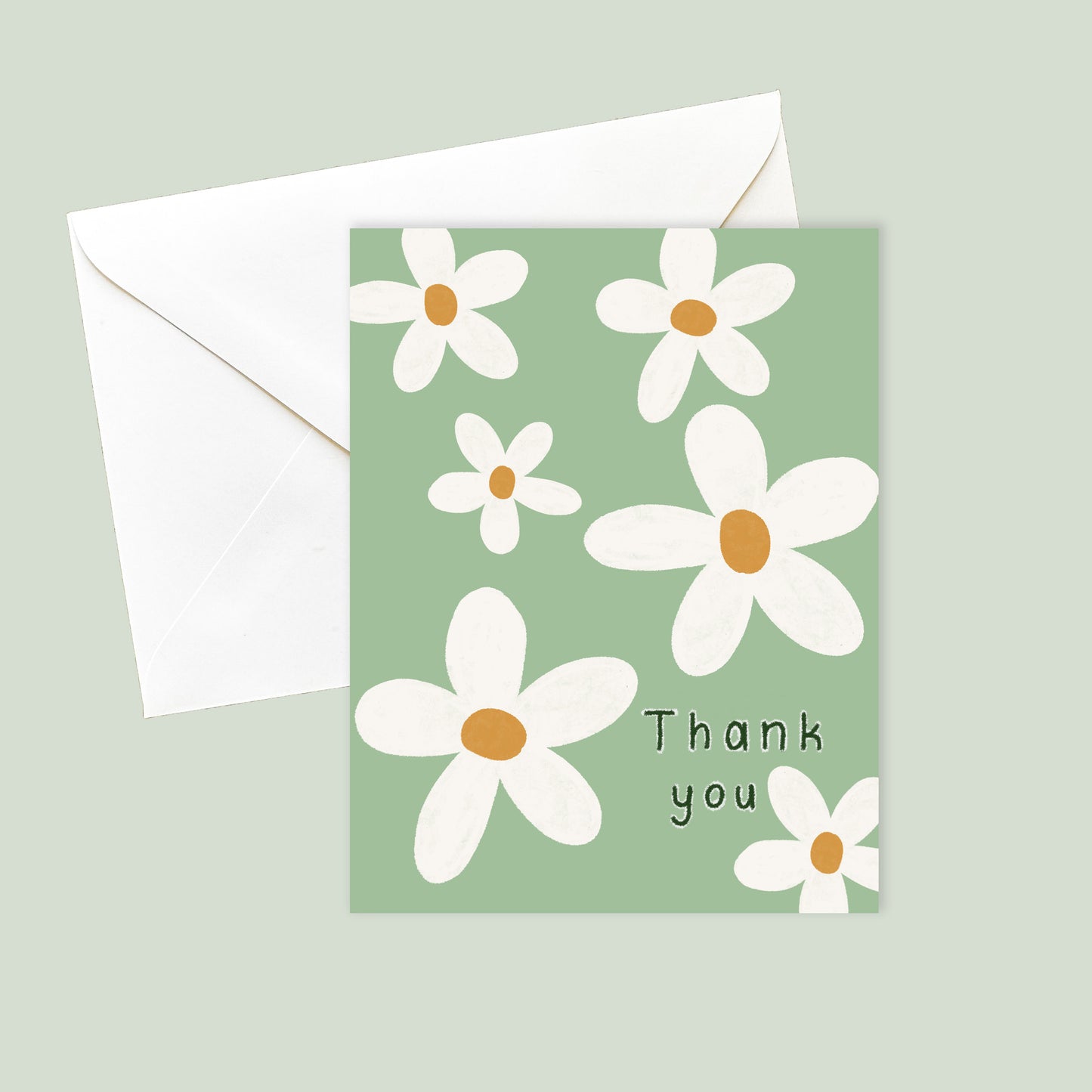 Thank You Daisy Card