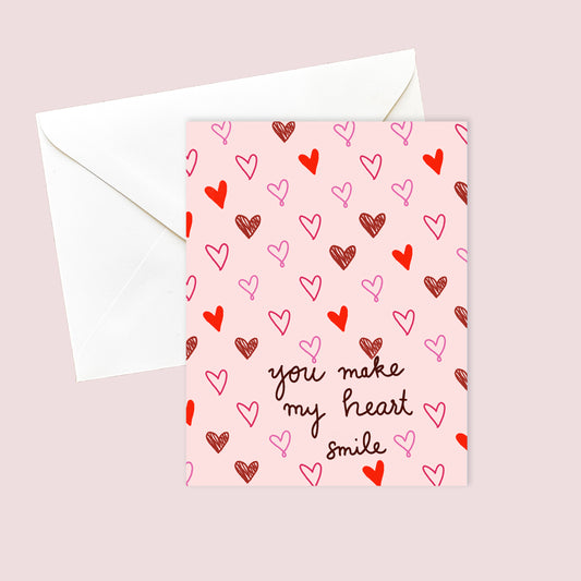 You Make My Heart Smile Card